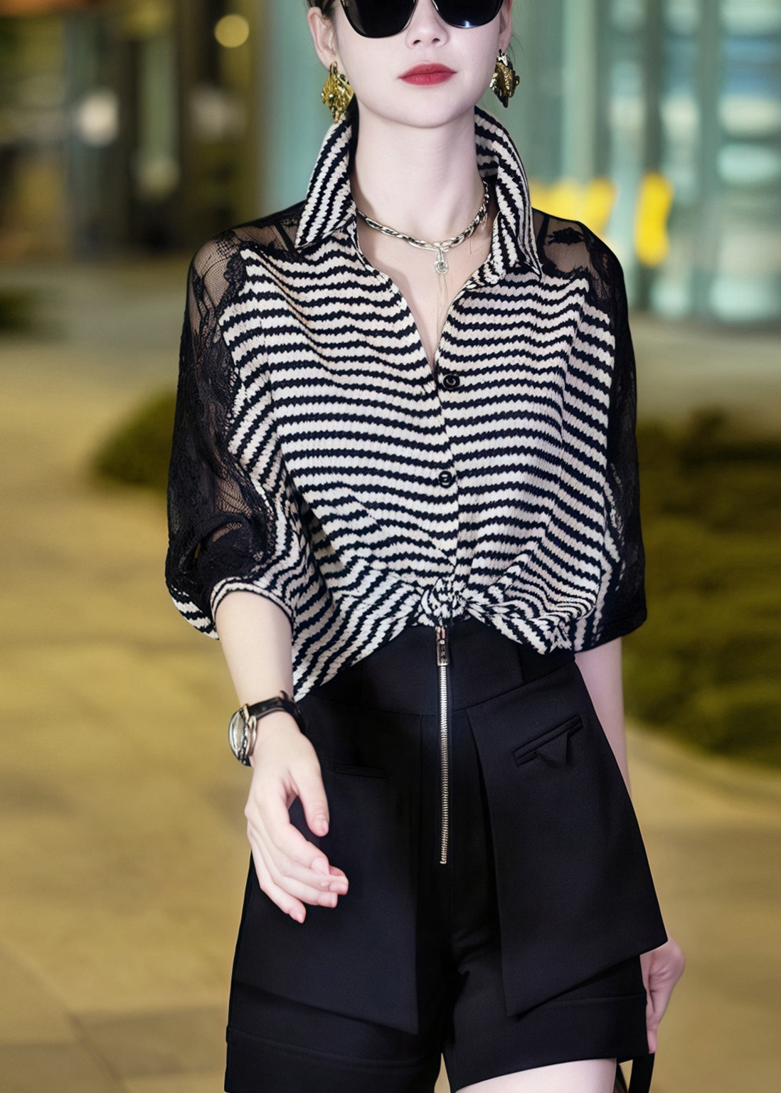 Beautifully Finished Blouse in a Timeless Design