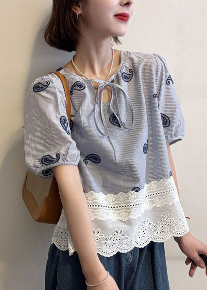 A Vintage Style Blouse with Delicate Timeless Details