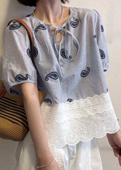 A Vintage Style Blouse with Delicate Timeless Details
