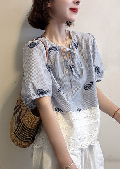 A Vintage Style Blouse with Delicate Timeless Details