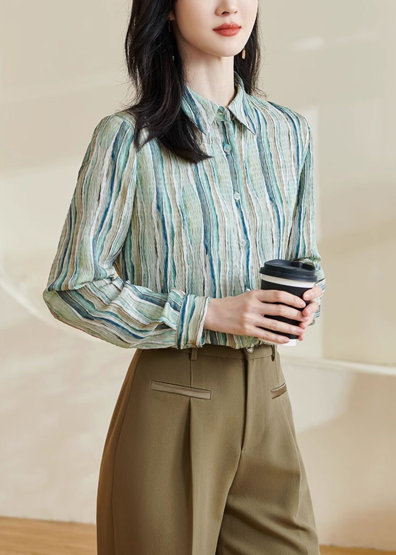 Vintage Inspired Blouse with a Contemporary Edge
