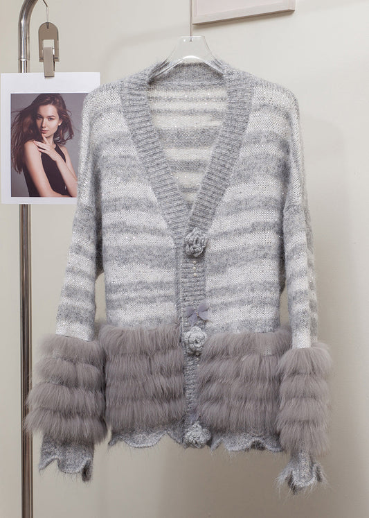 Classic Vintage Cardigan with a Flattering Fit