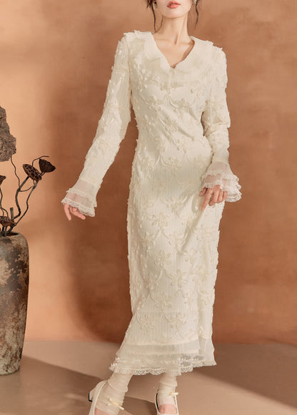 A Vintage Style Dress with Delicate Timeless Details