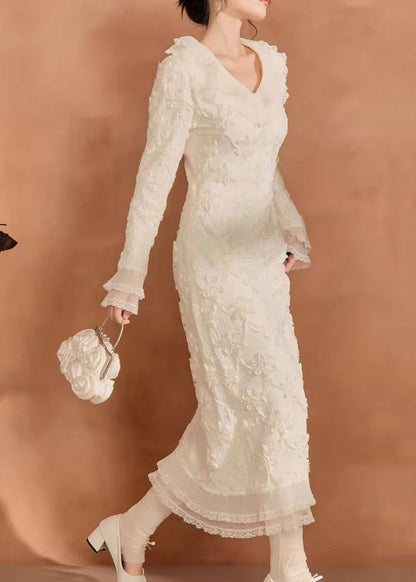 A Vintage Style Dress with Delicate Timeless Details