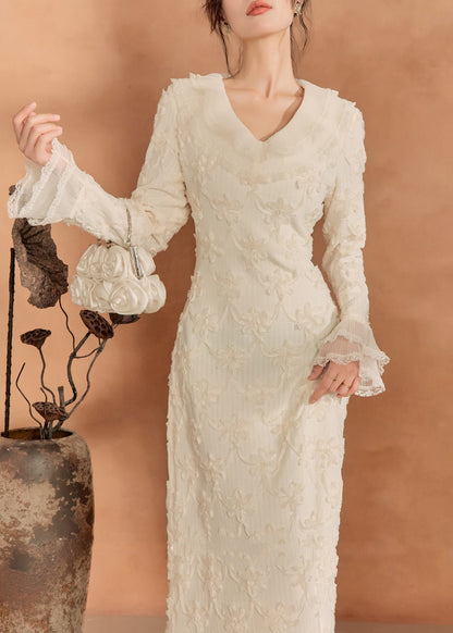 A Vintage Style Dress with Delicate Timeless Details