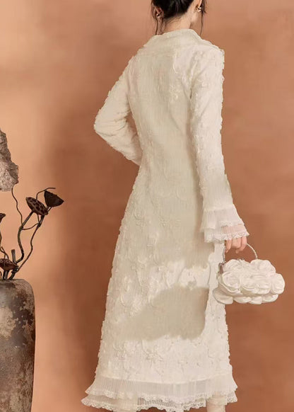 A Vintage Style Dress with Delicate Timeless Details
