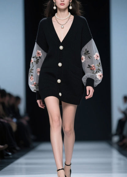 A Vintage Style Cardigan with Delicate Timeless Details
