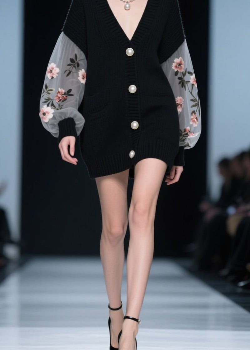 A Vintage Style Cardigan with Delicate Timeless Details