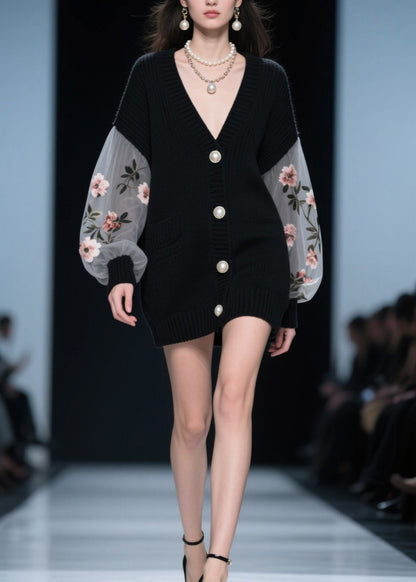 A Vintage Style Cardigan with Delicate Timeless Details