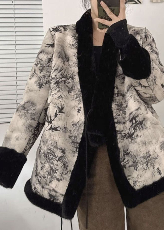 A Vintage Style Coat with Delicate Timeless Details