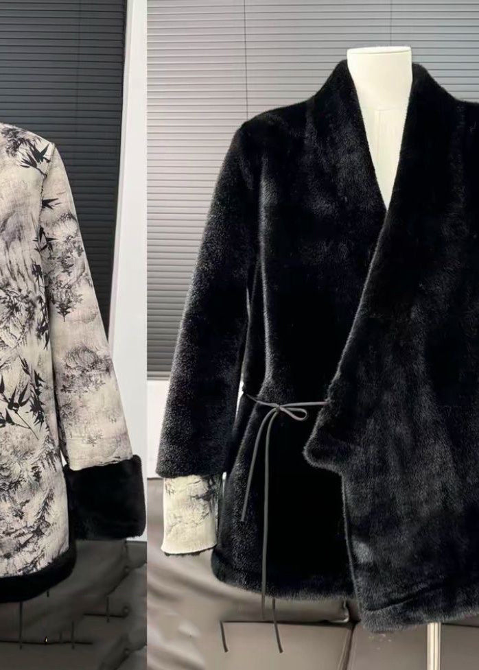 A Vintage Style Coat with Delicate Timeless Details