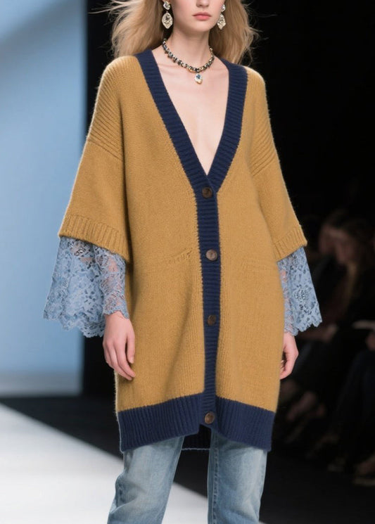 Well Tailored Cardigan with a Graceful Silhouette