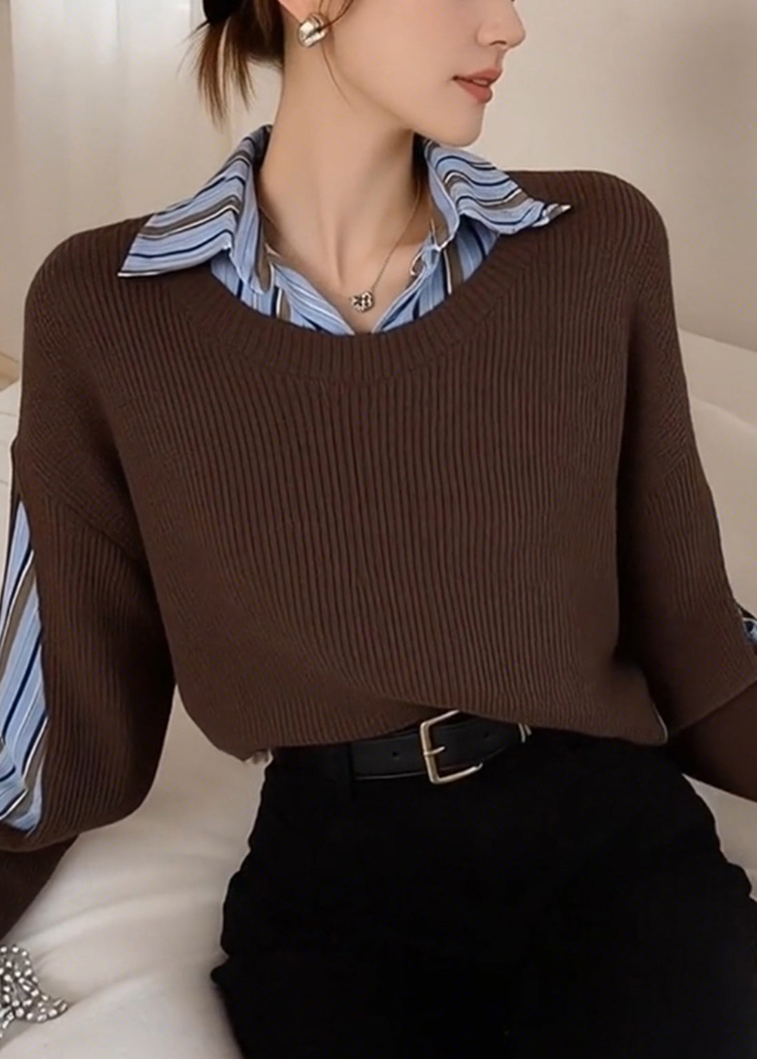 Well Tailored Shirt with a Graceful Silhouette