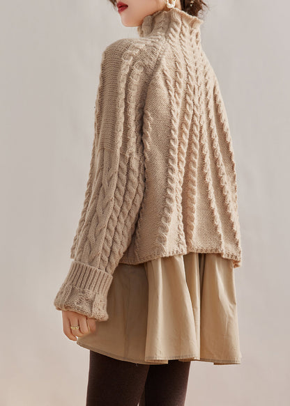 Vintage Inspired Sweater with a Contemporary Edge