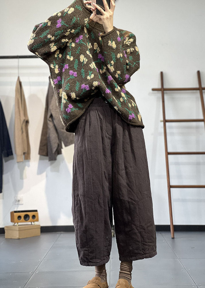 A Vintage Style Sweater with Delicate Timeless Details