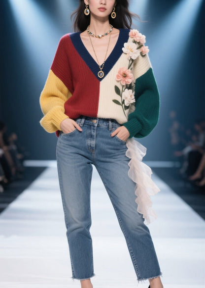 Well Tailored Pullover with a Graceful Silhouette