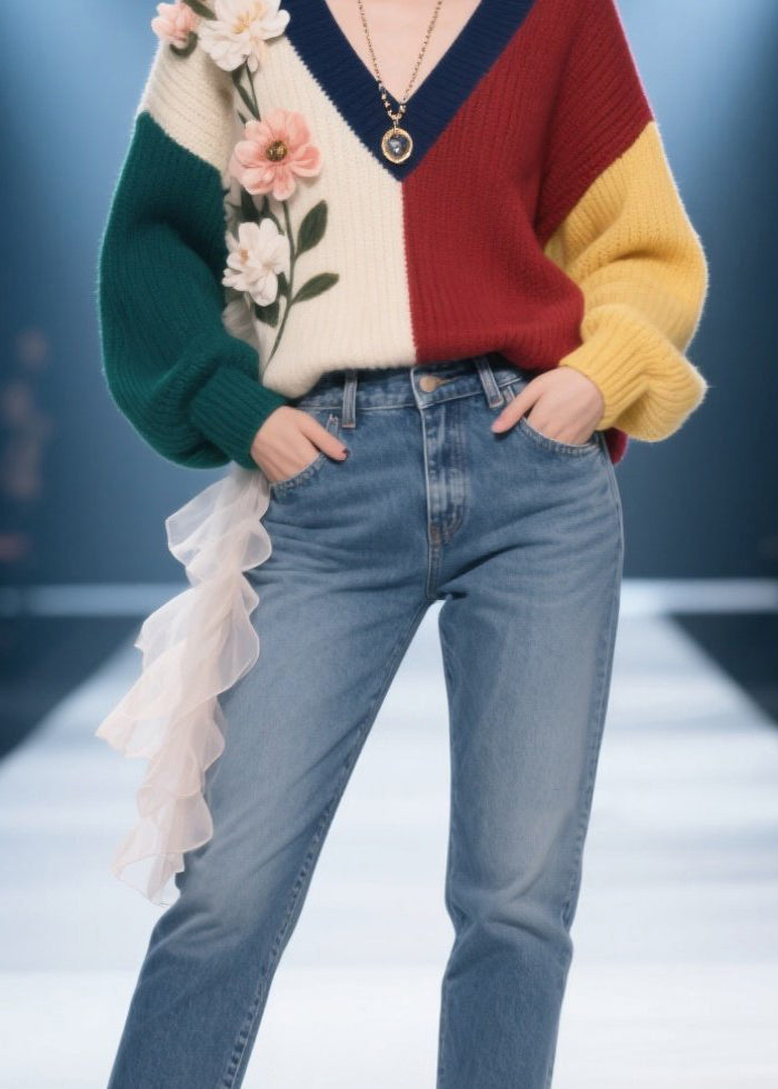 Well Tailored Pullover with a Graceful Silhouette