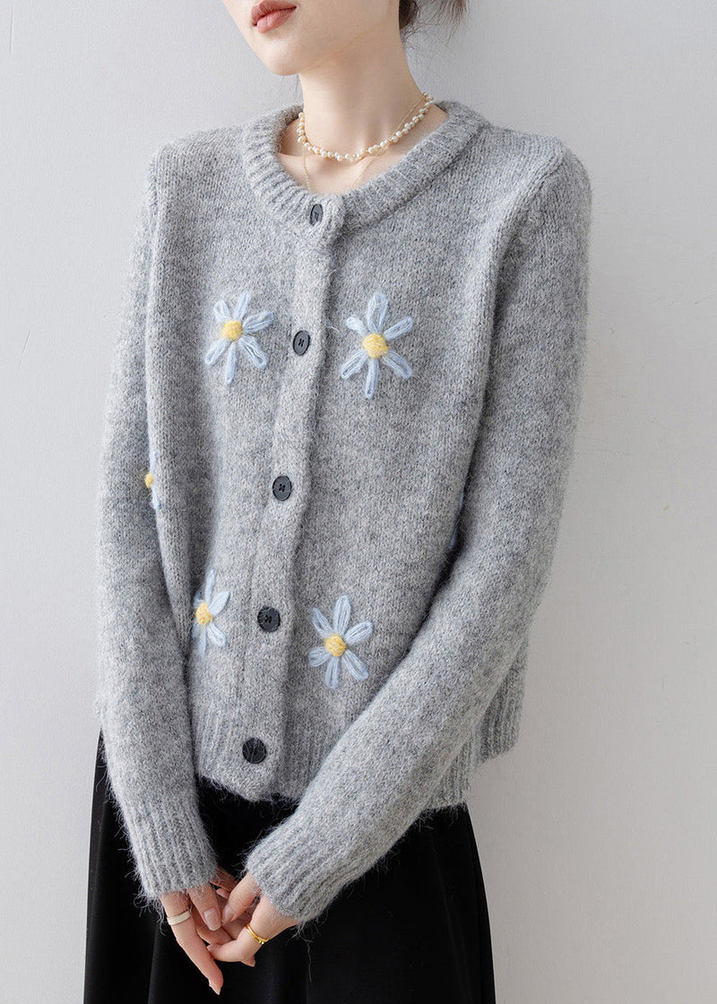 A Vintage Style Cardigan with Delicate Timeless Details