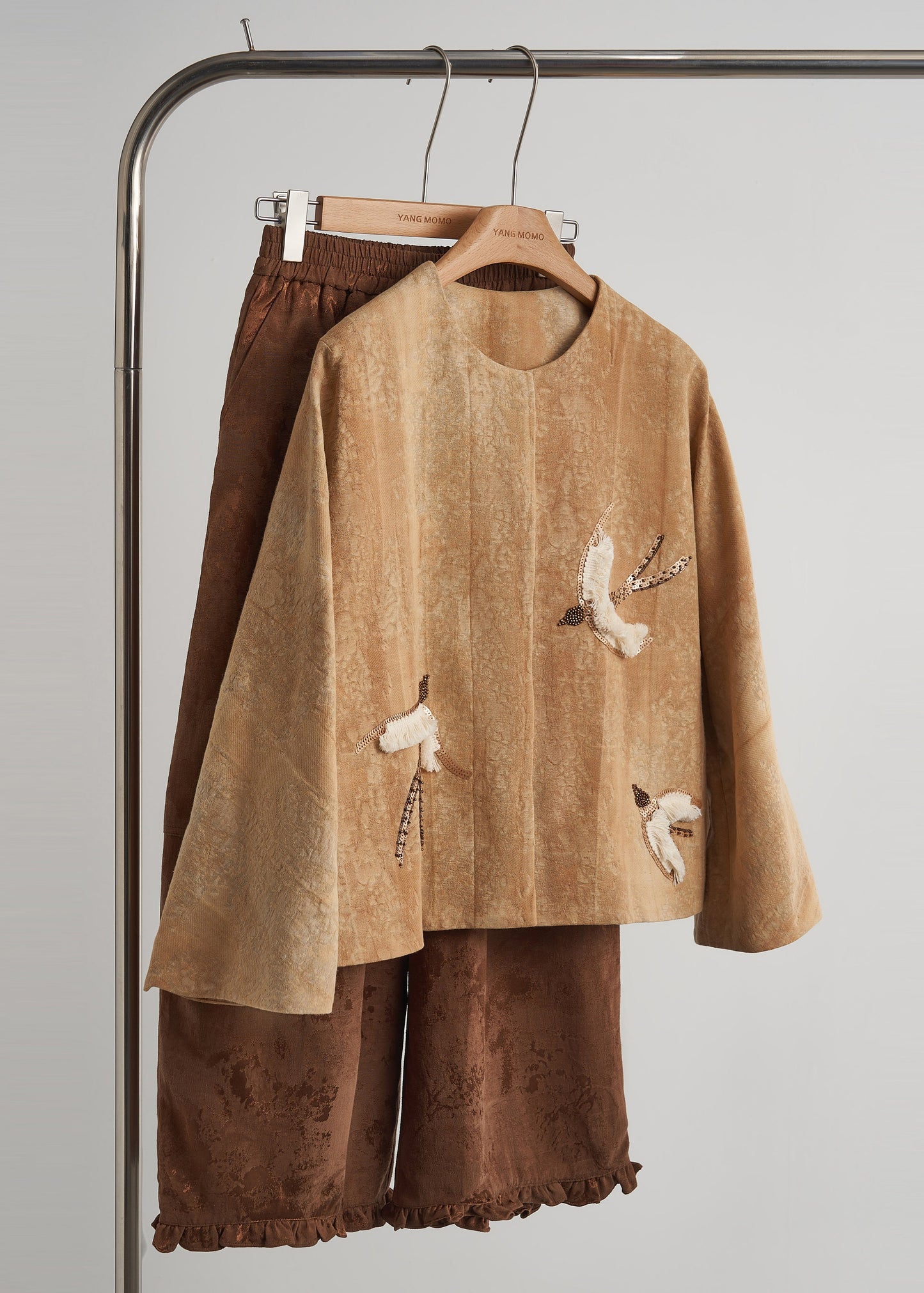 A Vintage Style Coat with Delicate Timeless Details