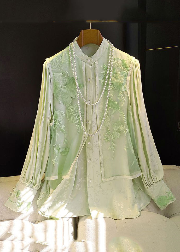 A Vintage Style Shirt with Delicate Timeless Details