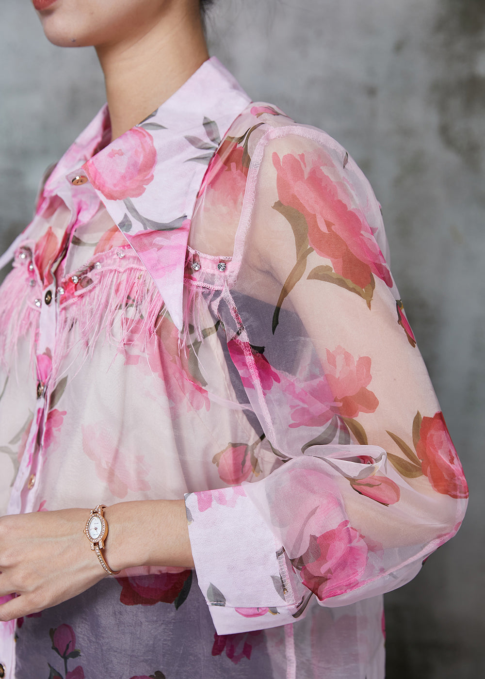 A Vintage Style Shirt with Delicate Timeless Details