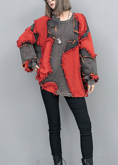 Vintage Inspired Pullover with a Contemporary Edge