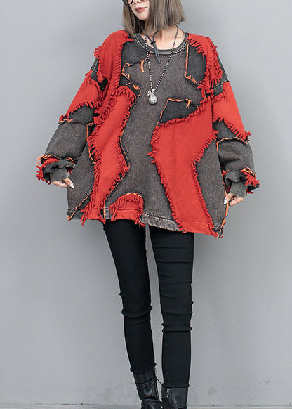 Vintage Inspired Pullover with a Contemporary Edge