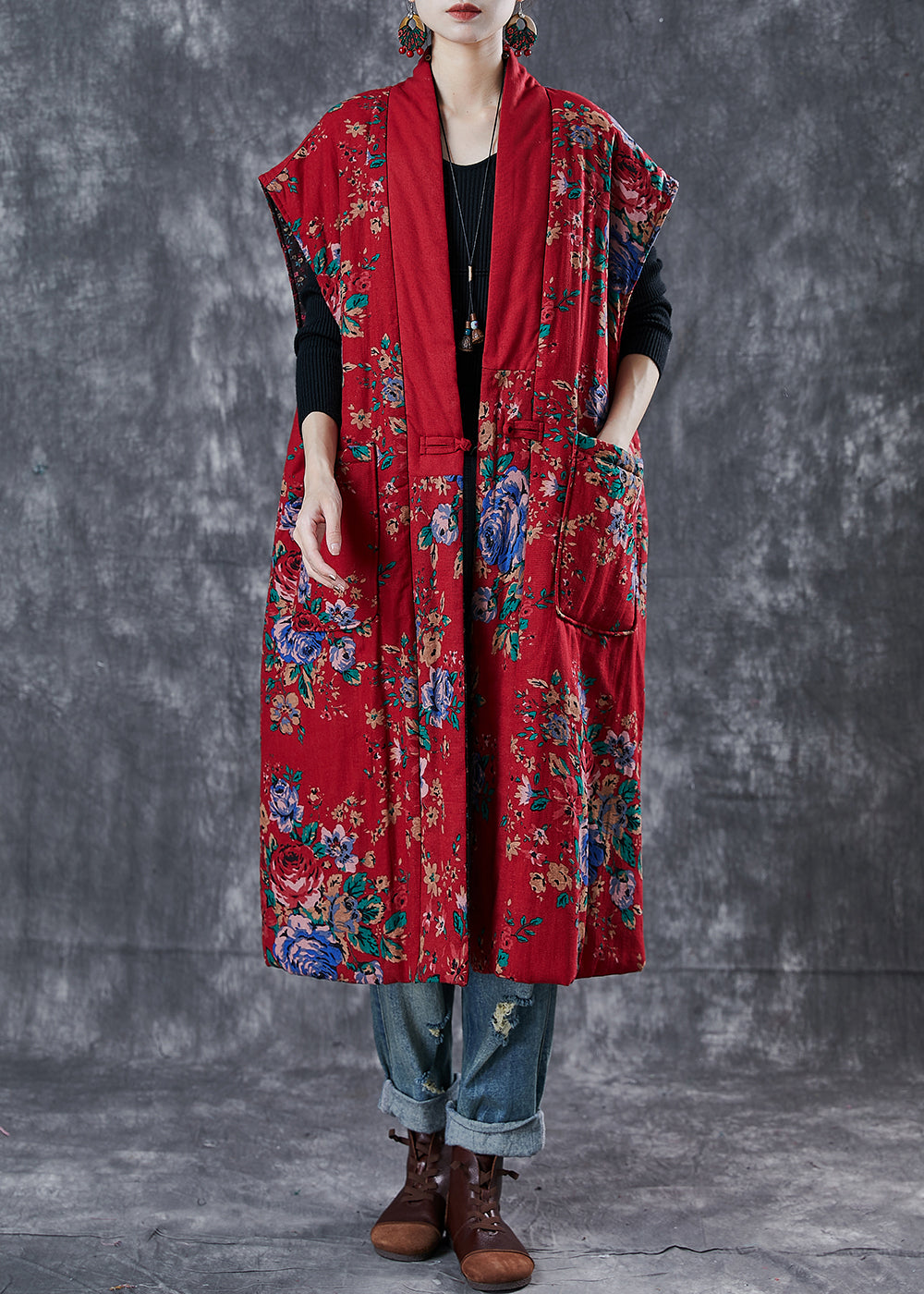 Classic Vintage Cardigan with a Flattering Fit
