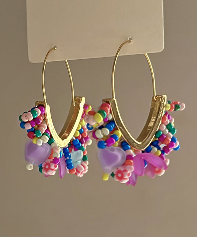 Vintage Handmade Silver Earring