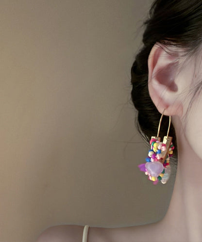 Vintage Handmade Silver Earring