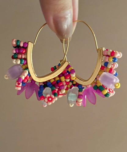 Vintage Handmade Silver Earring