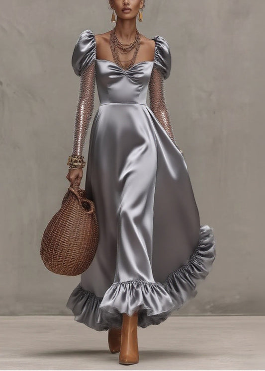 A Vintage Style Dress with Delicate Timeless Details