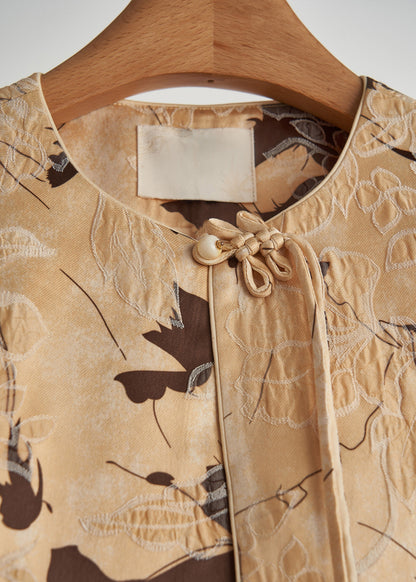 A Vintage Style Coat with Delicate Timeless Details