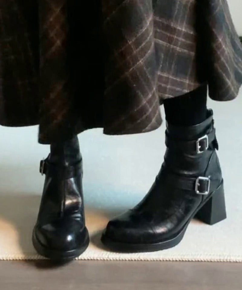 Chic Orthopedic Boots with Unique Design