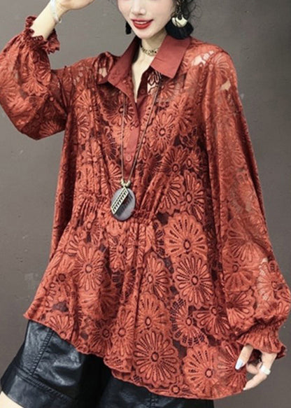 Classic Vintage Blouse with a Flattering Fit