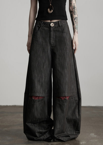 A Vintage Style Pants with Delicate Timeless Details