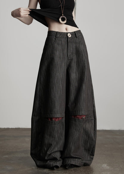 A Vintage Style Pants with Delicate Timeless Details