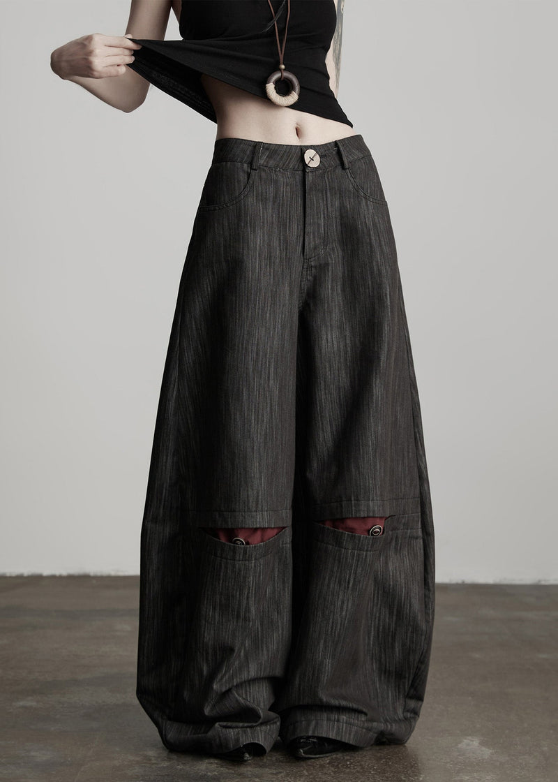 A Vintage Style Pants with Delicate Timeless Details