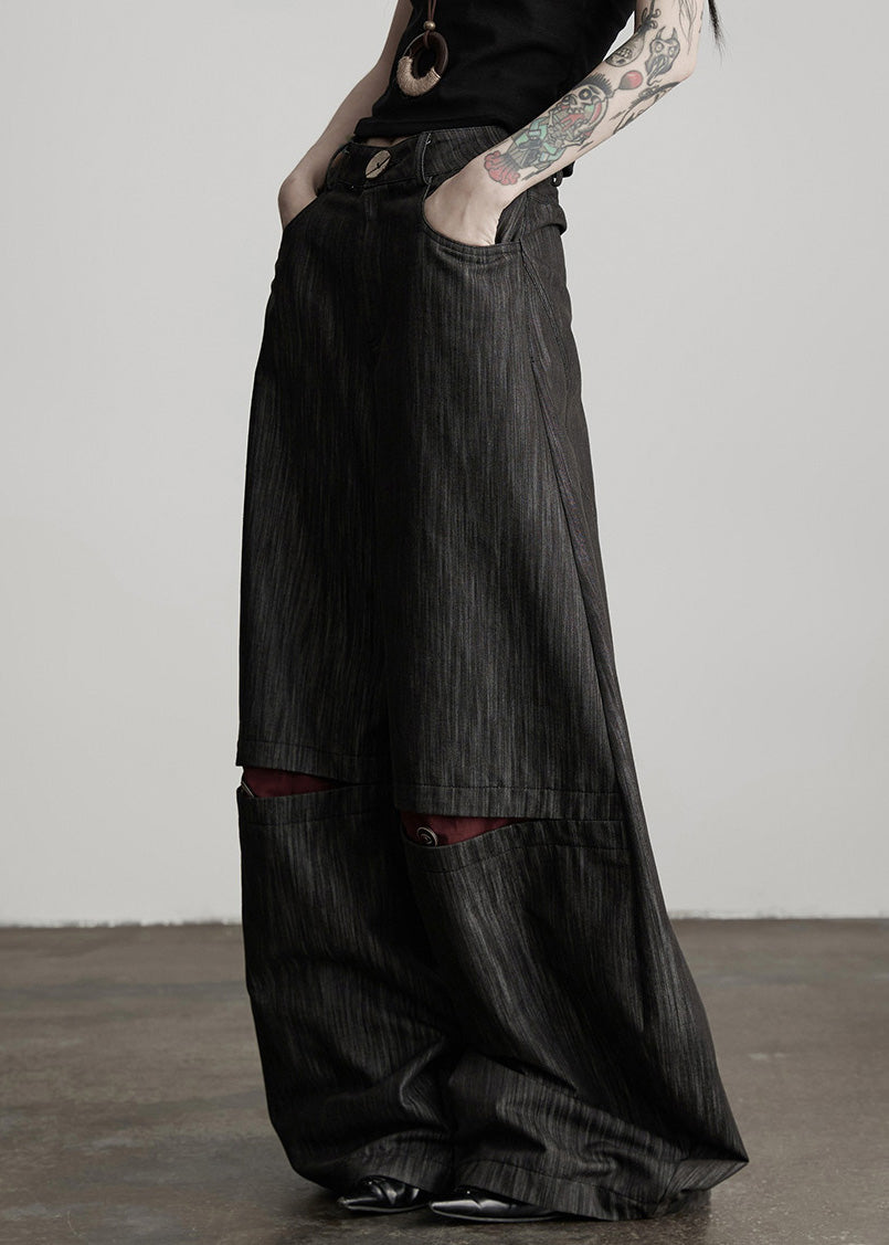 A Vintage Style Pants with Delicate Timeless Details