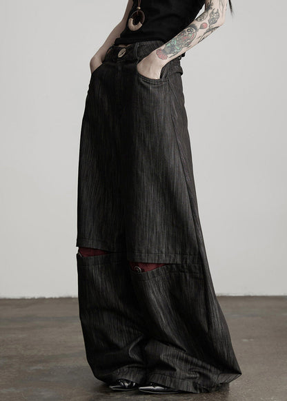 A Vintage Style Pants with Delicate Timeless Details