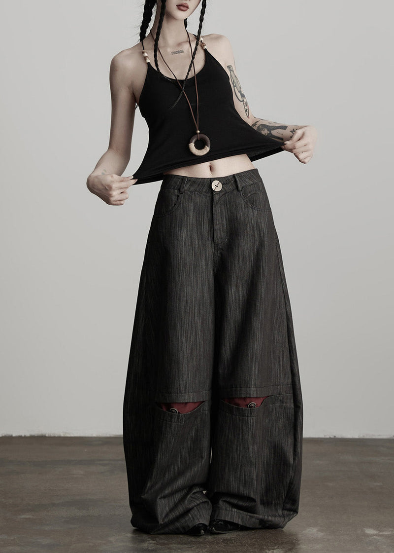 A Vintage Style Pants with Delicate Timeless Details