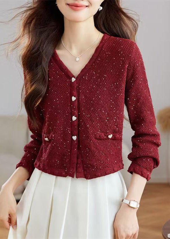 A Vintage Style Cardigan with Delicate Timeless Details
