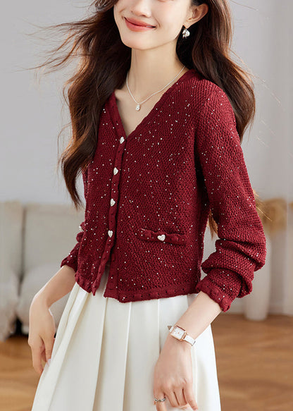 A Vintage Style Cardigan with Delicate Timeless Details