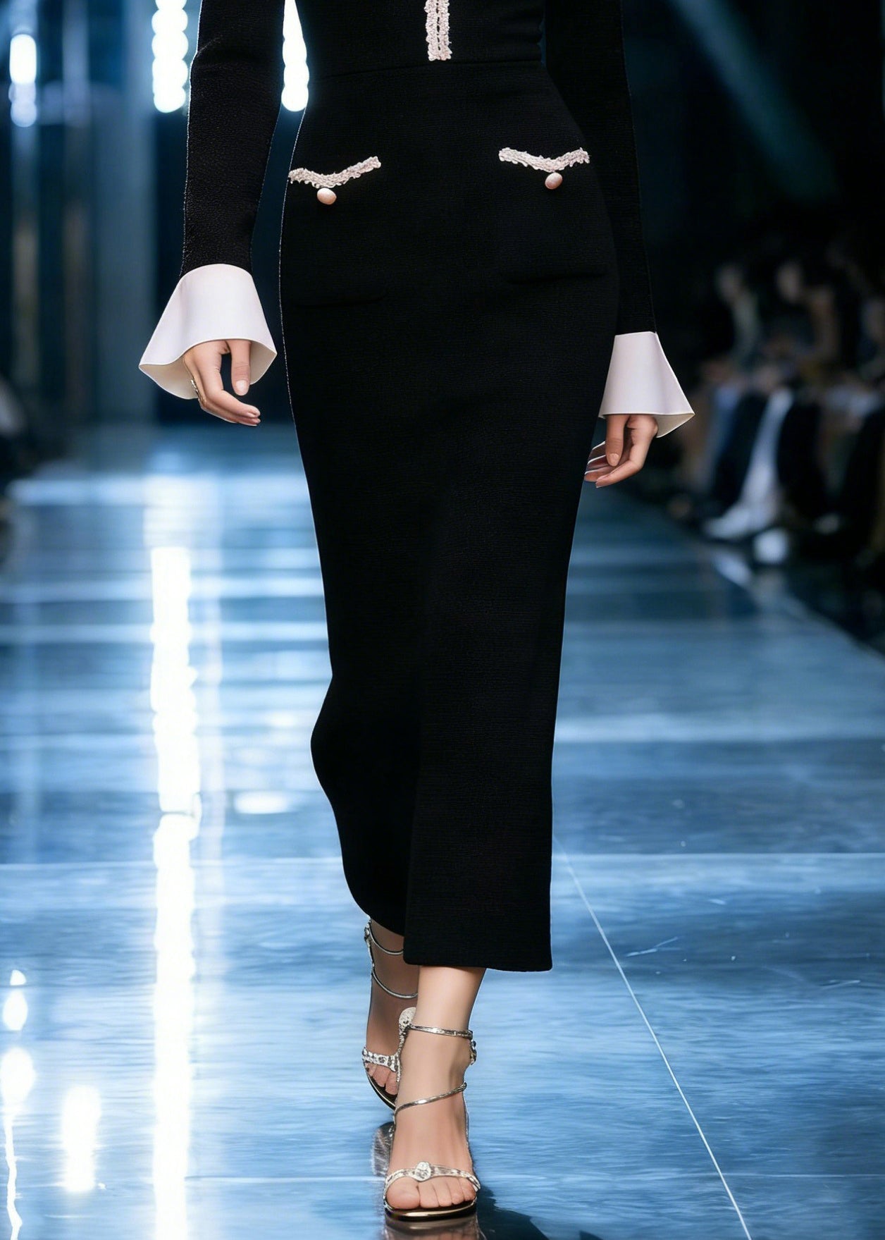 Beautifully Finished Dress in a Timeless Design
