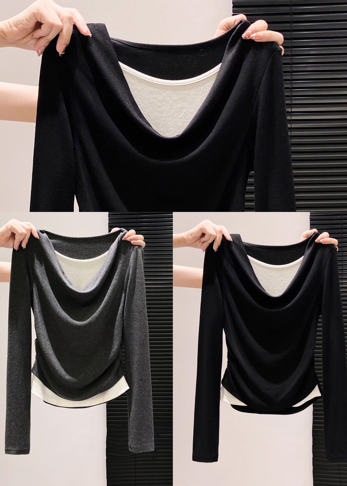 Well Tailored Top with a Graceful Silhouette