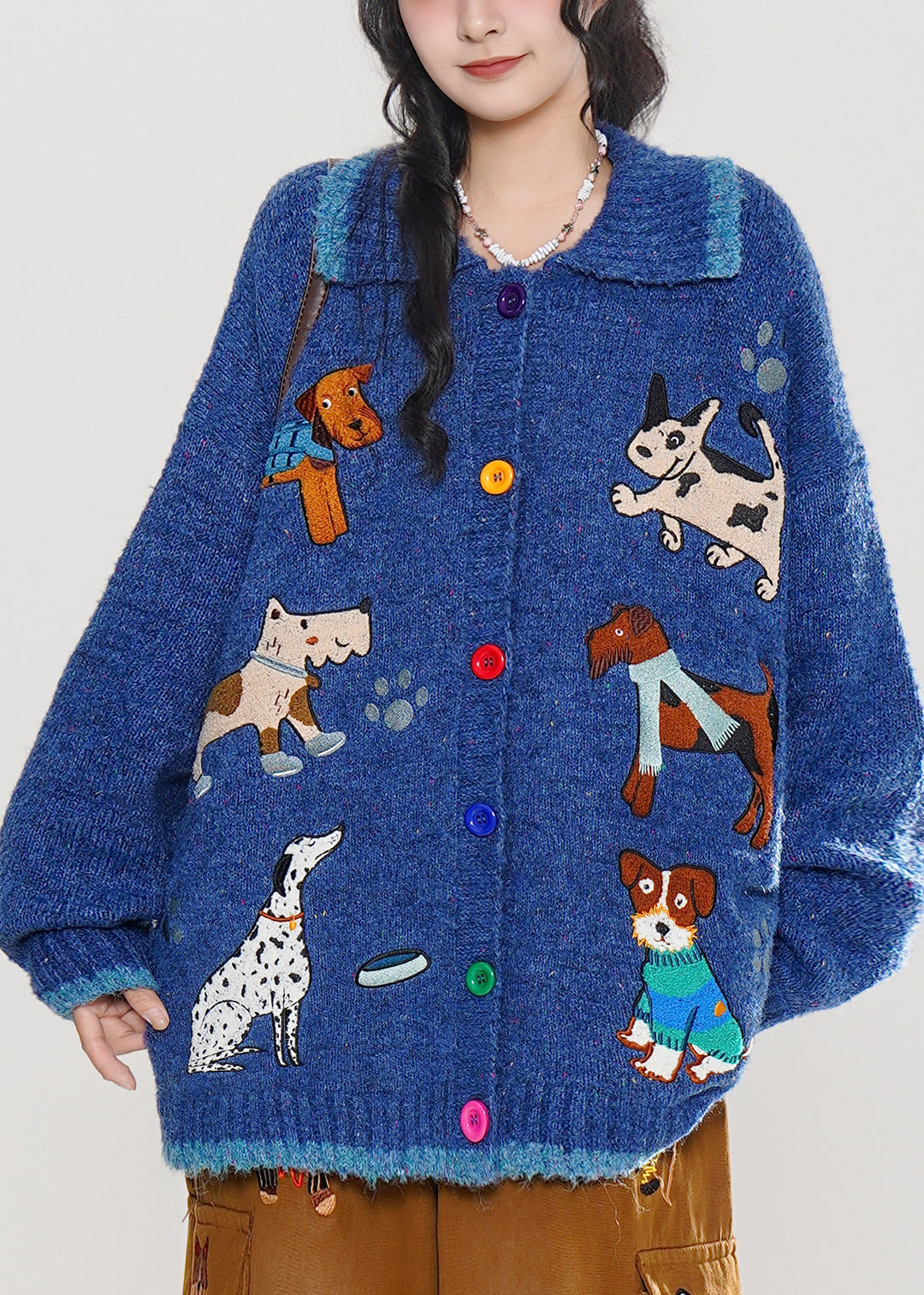 A Vintage Style Cardigan with Delicate Timeless Details