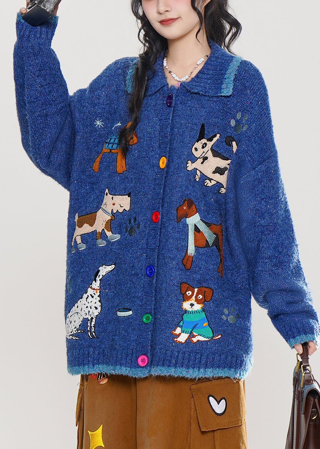 A Vintage Style Cardigan with Delicate Timeless Details