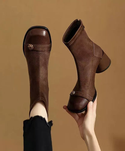 Chic Orthopedic Boots with Unique Design