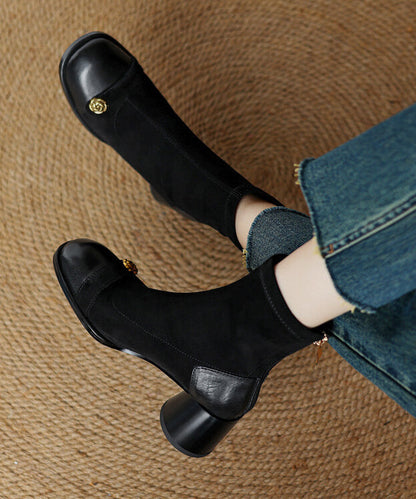 Chic Orthopedic Boots with Unique Design