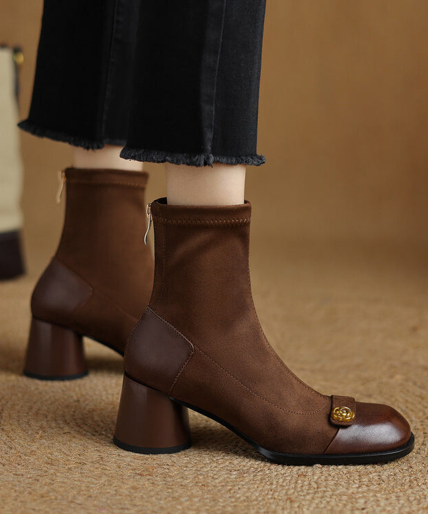 Chic Orthopedic Boots with Unique Design